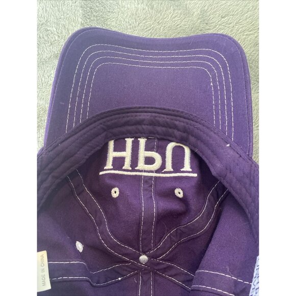High Point University Purple strapback Hat / Ball Cap Adjustable HPU College - Picture 7 of 10